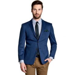 Marynarka DAMIANO 15-89AM. Brązowe marynarki męskie slim fit Giacomo Conti. Za 499,00 zł.