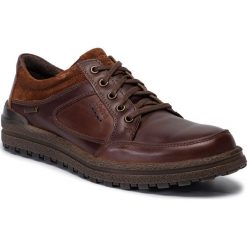 Półbuty JOSEF SEIBEL - Emil 58 15558 JE145 350 Castagne. Pomarańczowe półbuty męskie Josef Seibel, na co dzień, bez wzorów, ze skóry, bez zapięcia. Za 429,00 zł.