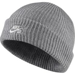 Czapka Nike SB Fisherman Beanie (628684-064). Szare czapki zimowe męskie Nike, na zimę, z materiału. Za 59,99 zł.