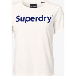 Superdry - T-shirt damski, biały. Białe t-shirty damskie Superdry, s, z nadrukiem, bez kołnierzyka. Za 159,95 zł.