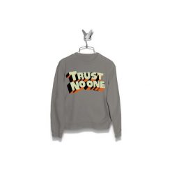Bluza Trust No one Męska. Czarne bluzy męskie Failfake, s, bez wzorów, bez kołnierzyka, bez rękawów, bez kaptura. Za 170,00 zł.