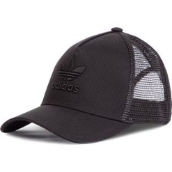 Czapka z daszkiem adidas - Af Trucker Tref DV0170 Black/Black. Czarne czapki z daszkiem damskie marki Adidas, z bawełny. Za 80,00 zł.