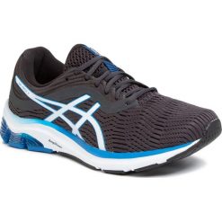 Buty ASICS - Gel-Pulse 11 1011A550 Graphite Grey/White 021. Czarne buty sportowe męskie Asics, z tworzywa sztucznego, bez zapięcia, do biegania. W wyprzedaży za 319,00 zł.