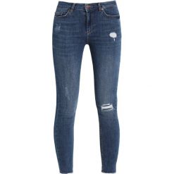 Pieces PCFIVE DELLY Jeans Skinny Fit medium blue denim. Niebieskie boyfriendy damskie Pieces. W wyprzedaży za 139,30 zł.