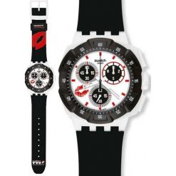 Zegarek SWATCH Zegarek męski Swatch SUKW100. Czarne zegarki męskie marki Swatch. Za 403,02 zł.