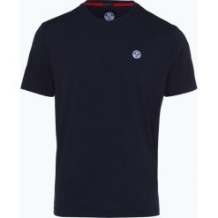 North Sails - T-shirt męski, niebieski. Niebieskie t-shirty męskie marki North Sails, m, z aplikacjami. Za 79,95 zł.