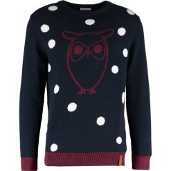 Kardigany męskie: Knowledge Cotton Apparel OWL Sweter total eclipse