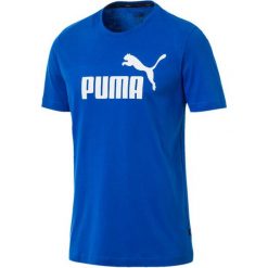 Puma Ess Logo Tee Royal Xxl. Niebieskie koszulki sportowe męskie marki Puma, xxl, z bawełny, z krótkim rękawem. Za 85,00 zł.