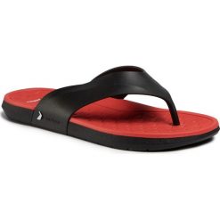 Japonki RIDER - Infinity III Thong Ad 82732 Black/Red 23542. Czarne klapki męskie Rider, z tworzywa sztucznego, bez zapięcia. W wyprzedaży za 99,00 zł.