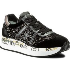 Sneakersy PREMIATA - Conny 1621 Czarny. Czarne półbuty damskie Premiata, ze skóry ekologicznej. W wyprzedaży za 559,00 zł.