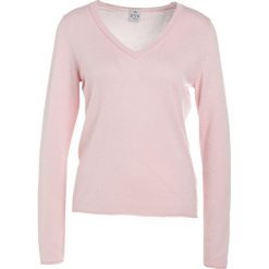 Swetry klasyczne damskie: FTC Cashmere PULLI V NECK Sweter rose