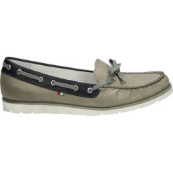 Mokasyny damskie: Mokasyny - 90650 GRI-BLU