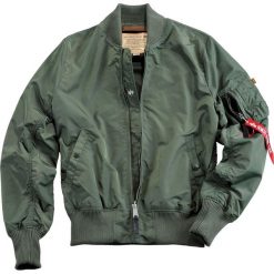 Kurtka Alpha Industries MA-1 TT 191103-01 - zielony. Zielone kurtki męskie Alpha Industries, m, bez wzorów, bez kaptura. Za 602,99 zł.