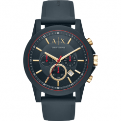 Zegarek ARMANI EXCHANGE - Outerbanks AX1335 Grey/Grey. Szare zegarki męskie Armani Exchange. Za 699,00 zł.