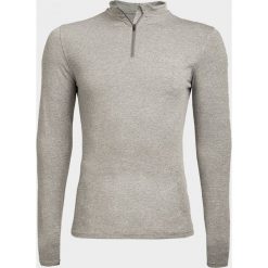 Bluza treningowa męska Everhill BLMF701 - chłodny jasny szary - Outhorn. Szare bluzy męskie m, bez wzorów, ze stójką, bez rękawów, bez kaptura. W wyprzedaży za 39,99 zł.