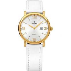 Festina Klasik 16479/3. Szare zegarki damskie marki Festina, złote. W wyprzedaży za 300,00 zł.