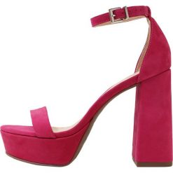 Rzymianki damskie: Schutz Sandały na obcasie bright rose