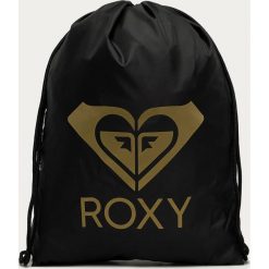 Roxy - Plecak. Czarne plecaki damskie Roxy, z nadrukiem, z poliesteru. Za 69,90 zł.