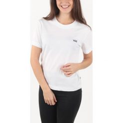 Vans Junior V Koszulka Biały. Białe koszulki damskie Vans, l, bez wzorów, z bawełny, bez kołnierzyka, z krótkim rękawem. Za 128,95 zł.