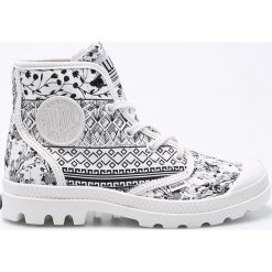 Palladium - Trampki. Trampki i tenisówki damskie Palladium, bez wzorów, z materiału, na sznurówki. W wyprzedaży za 179,90 zł.