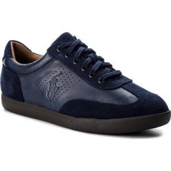Sneakersy POLO RALPH LAUREN - Cadoc 816710075003 Navy. Niebieskie sneakersy męskie Polo Ralph Lauren, na co dzień, bez wzorów, ze skóry, bez zapięcia. W wyprzedaży za 409,00 zł.