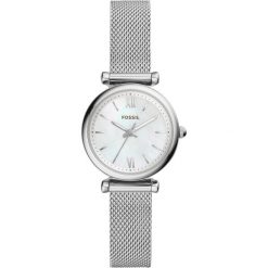 Zegarek FOSSIL - Carlie ES4432 Silver/Silver. Szare zegarki damskie Fossil, ze stali. W wyprzedaży za 369,00 zł.