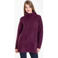 Sweter z golfem. Swetry damskie Greenpoint, bez wzorów, z elastanu, bez rękawów. Za 44,99 zł.