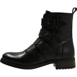 Botki damskie lity: Buffalo Botki kowbojki i motocyklowe caster preto