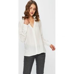 Only - Koszula. Czarne bluzki damskie ONLY, na co dzień, m, bez wzorów, z poliesteru, bez kołnierzyka, z długim rękawem. W wyprzedaży za 59,90 zł.