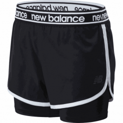 New Balance WS01177BK. Spodenki sportowe damskie New Balance, xs, bez wzorów, z elastanu, sportowe, do biegania. W wyprzedaży za 119,99 zł.