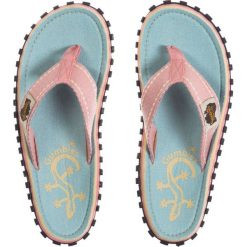 Chodaki damskie: Gumbies Japonki Islander Canvas Flip-Flops Gecko turkusowe r. 41
