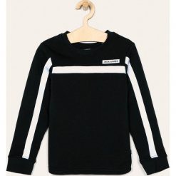 Jack & Jones - Bluza dziecięca 128-176 cm. Szare bluzy chłopięce Jack & Jones, z nadrukiem, z bawełny, bez rękawów, bez kaptura. W wyprzedaży za 49,90 zł.