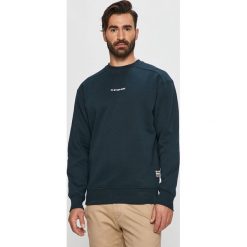 G-Star Raw - Bluza. Niebieskie bluzy męskie G-Star RAW, s, bez wzorów, z elastanu, retro, z okrągłym kołnierzem, bez rękawów, bez kaptura. Za 419,90 zł.