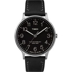 Zegarek Timex Męski TW2R25500 Waterbury Collection czarny. Czarne zegarki męskie Timex. Za 339,00 zł.