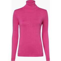 Brookshire - Sweter damski, różowy. Czarne golfy damskie marki brookshire, m, w paski, z dżerseju. Za 179,95 zł.