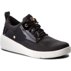 Sneakersy CATERPILLAR - Glint Canvas P310308 Black. Czarne półbuty damskie Caterpillar, ze skóry. W wyprzedaży za 209,00 zł.