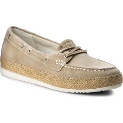 Espadryle GEOX - D Maedrys C D724EC 00022 C6738 Lt Taupe. Brązowe espadryle damskie Geox, bez wzorów, ze skóry, bez obcasa, na płaskiej podeszwie. W wyprzedaży za 189,00 zł.