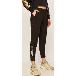 Puma - Spodnie. Czarne spodnie damskie Puma, s, z bawełny. Za 249,90 zł.
