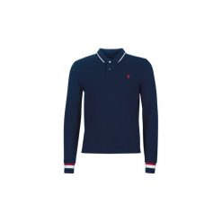 Koszulki polo z krótkim rękawem U.S Polo Assn. JAKOB POLO. Niebieskie koszulki męskie U.S. Polo Assn., s, bez wzorów, z krótkim rękawem. Za 309,00 zł.