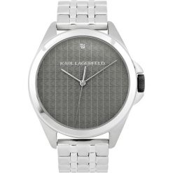 Karl Lagerfeld - Zegarek 5513156. Szare zegarki męskie KARL LAGERFELD, ze stali. W wyprzedaży za 399,90 zł.