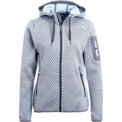 CMP FIX HOOD Kurtka z polaru azzurro melange graffite. Niebieskie kurtki sportowe damskie CMP, z poliesteru. W wyprzedaży za 197,40 zł.