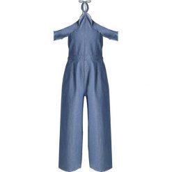 Kombinezony damskie: Lost Ink FRILL COLD SHOULDER Kombinezon denim