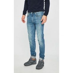 Pepe Jeans - Jeansy. Niebieskie jeansy męskie Pepe Jeans, z aplikacjami. W wyprzedaży za 219,90 zł.