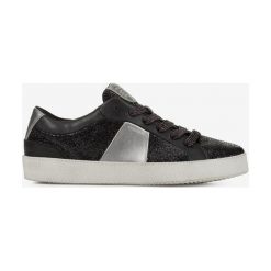 Geox Warley Tenisówki Czarny. Czarne trampki i tenisówki damskie Geox, bez wzorów, ze skóry, bez zapięcia. Za 514,95 zł.