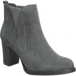Botki na słupku sergio leone bt0511. Botki damskie Sergio Leone, bez obcasa, na słupku, bez zapięcia. Za 169,99 zł.
