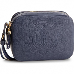 Torebka LAUREN RALPH LAUREN - Huntley 431716030001 Navy. Niebieskie torebki klasyczne damskie marki Lauren Ralph Lauren, bez wzorów, ze skóry, bez dodatków. Za 1089,00 zł.