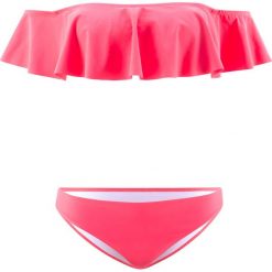 Bikini (2 części) bonprix różowy neonowy. Różowe stroje kąpielowe damskie bonprix, bez wzorów. Za 49,99 zł.