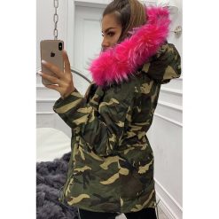 Kurtka damska FEIDA FUCHSIA. Różowe kurtki damskie Kurtka damska FEIDA FUCHSIA, s, bez wzorów, bez kaptura. W wyprzedaży za 129,00 zł.