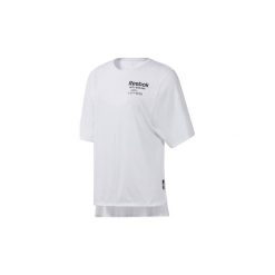 T-shirty z krótkim rękawem Reebok Sport Koszulka Training Supply Graphic. Białe bluzki sportowe damskie Reebok Sport, s, bez wzorów, bez kołnierzyka, z krótkim rękawem, krótkie, bez kaptura. Za 139,00 zł.