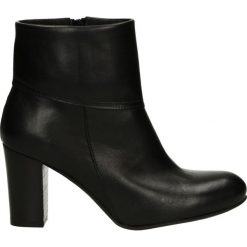 Botki - B111 PEL NERO. Czarne botki damskie skórzane Venezia. Za 249,00 zł.